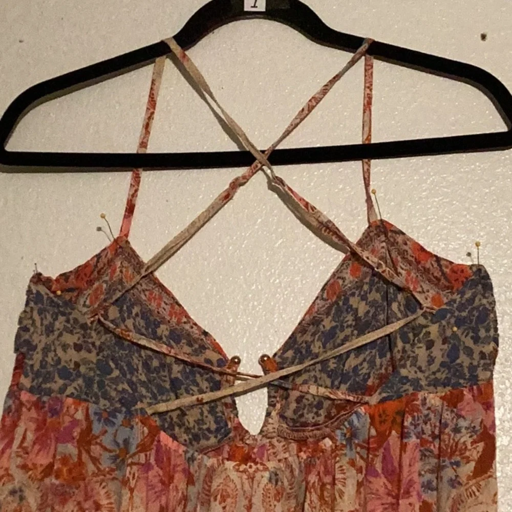 Free People Bohemian Spaghetti Strap Dress